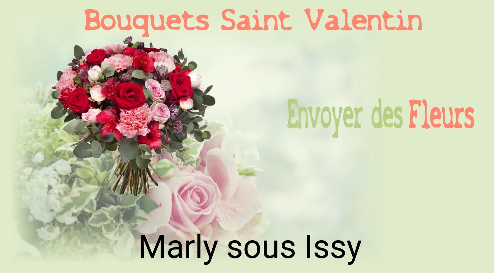 Roses de Saint-Valentin livrées à Marly-sous-Issy